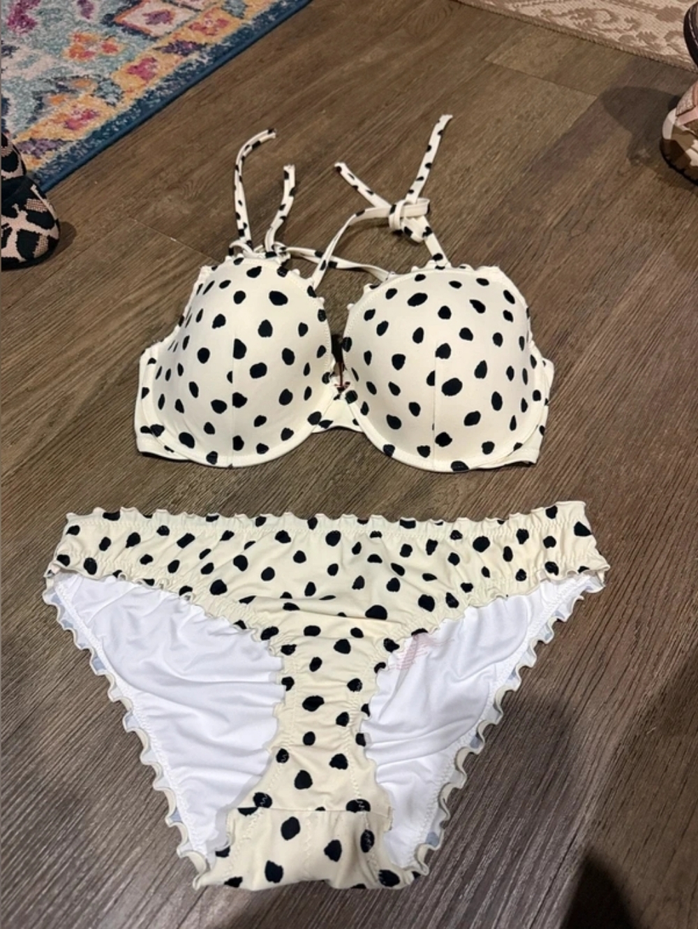 Shade & Shore Strapless Bikini Set in Teal